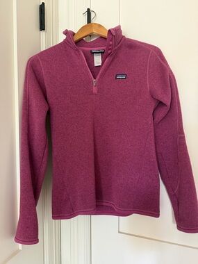 Patagonia Women's Half-Zip Fleece Pullover - Magenta